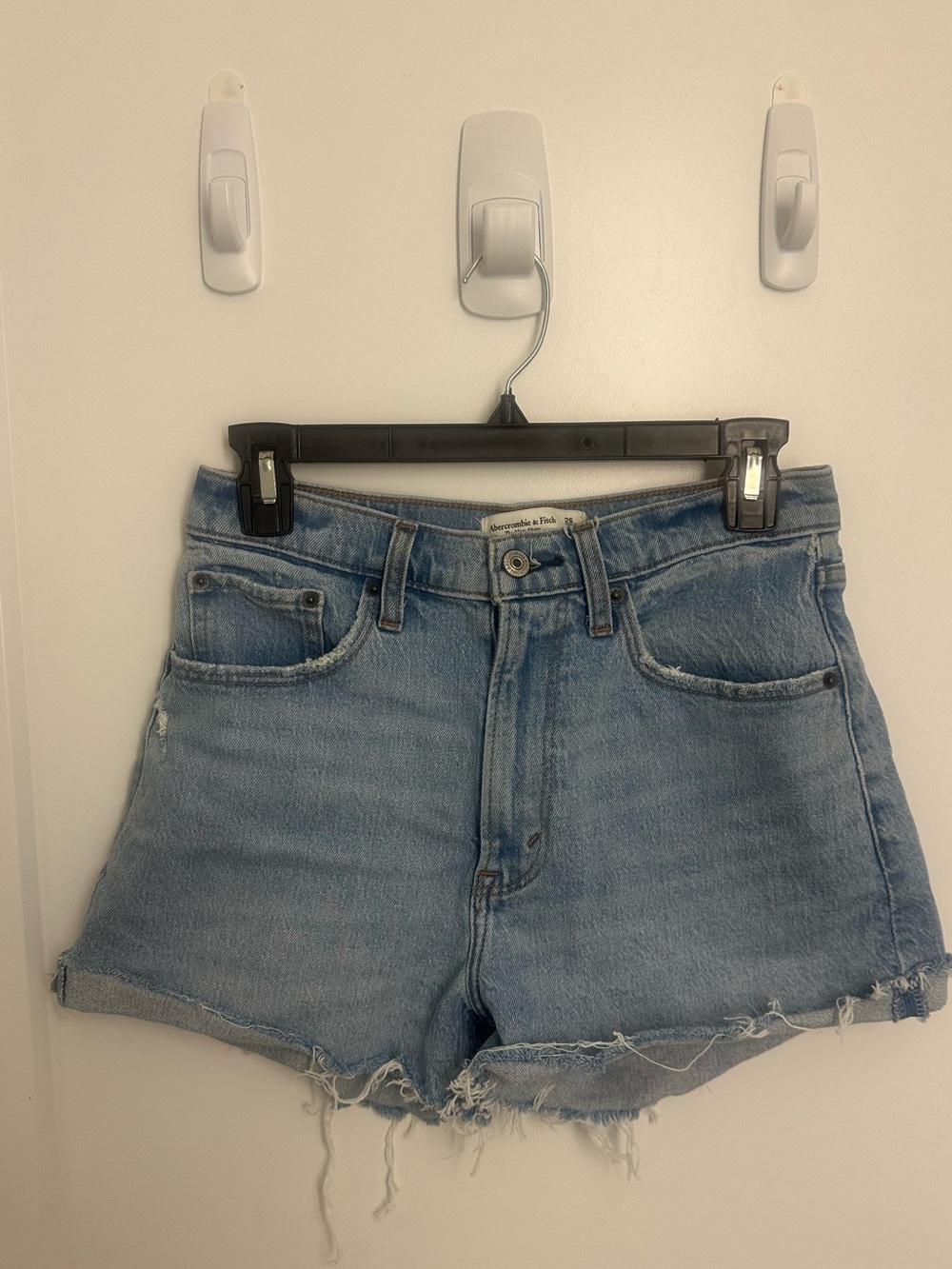 Abercrombie and Fitch Curve Love The Mom Jean Short High Rise